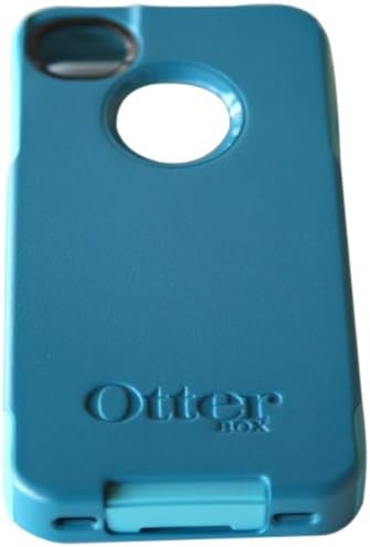 OTTERBOX COMMUTER SERIES Case for iPhone 4/4S - Retail Packaging - Teal/Blue