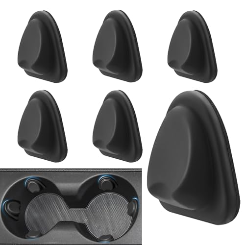 Insertos de silicona para portavasos de auto 3 piezas miniatura 1