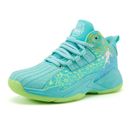 New Anti Slip wear-Resistant Fashionable Children's Sports Basketball Shoes