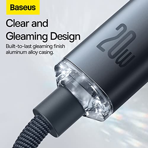 Cabo Lightning Usb-c (type-c) Pd 20w 2m Baseus Compatível com iPhone iPad