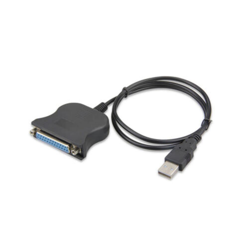 Balepha USB to IEEE 1284 DB25 Parallel Printer Female Adapter Cable Cord Converter for Laptop Desktop PC Supports Windows/Vist/XP