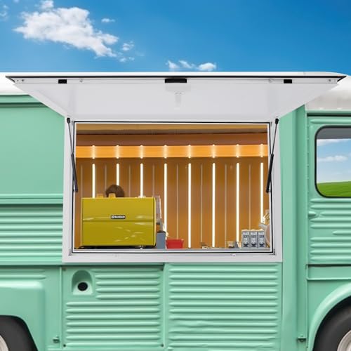 Ventana para Food Truck con Toldillo y Manija 48x32in miniatura 2
