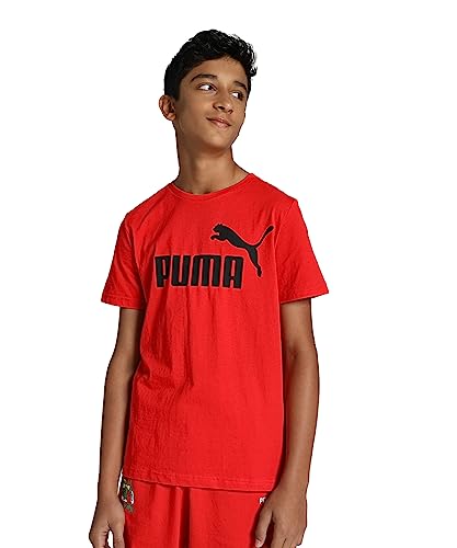 T-shirt garçon PUMA Ess Logo Tee B idéal pour le sport et l'école