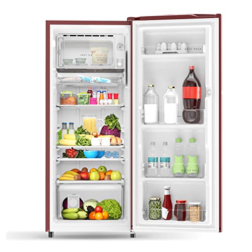 Image of Whirlpool 215 L 4 Star Inverter Direct-Cool Single Door Refrigerator with Intellisense inverter technology(230 ICEMAGIC PRO PRM 4S INV, Wine Flume)