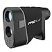 Shot Scope PRO LX Laser Rangefinder (Gray) - Target-Lock Vibration - Rapid-Fire Detection - Adaptive Slope Technology - Red and Black Dual Optics - Accurate to 1 Yard