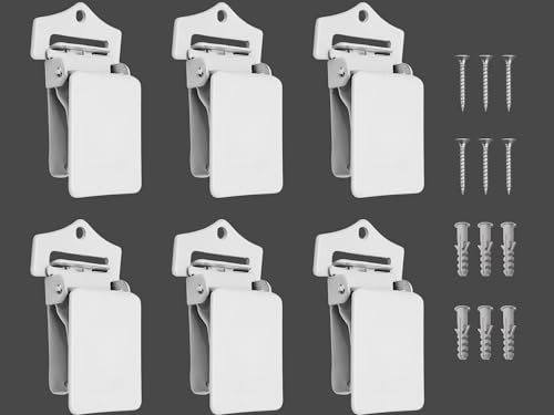Image of Wall Clips Rug Grippers & Hangers (White)