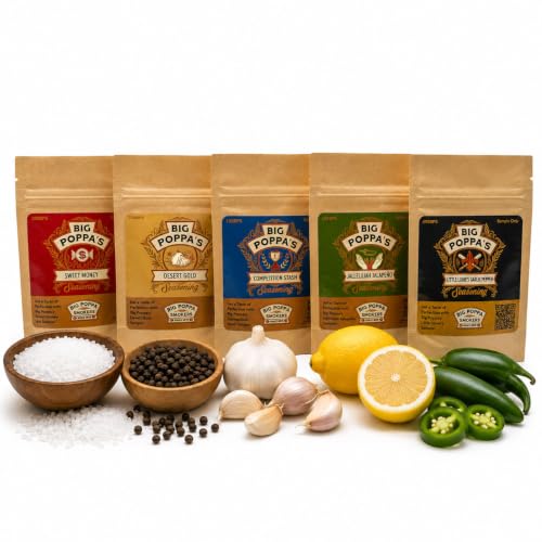 Big Poppa's Poultry Seasoning Sampler Pack Chicken and Turkey 5-Pack