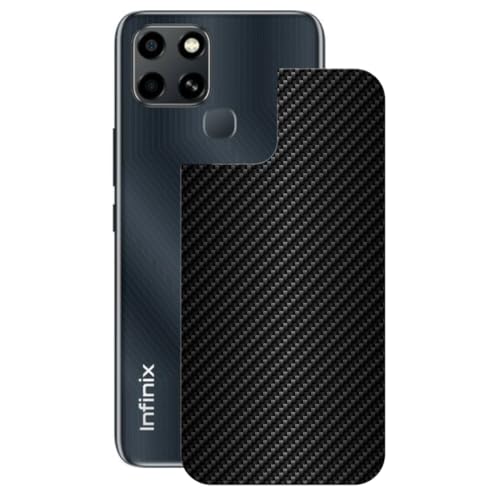 Película para Infinix Smart 6 - Traseira de Fibra de Carbono Preta - Gshield