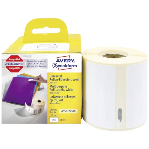 Avery Italia Ass0722540 Etichetta In Rotolo Multiuso