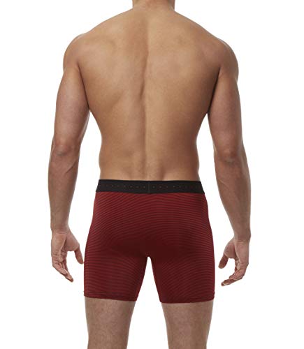 Perry Ellis Men's Stripe Designed Boxer Shorts Relaxed Fit3