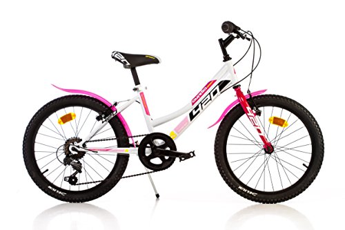Dino Bikes Bicicletta Bambina 20 Pollici Bianca E Rosa
