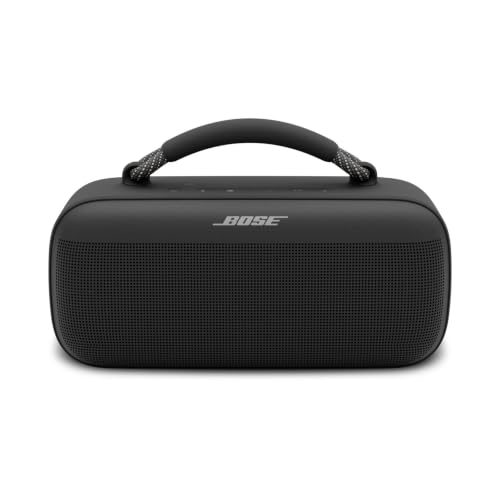 Bose SoundLink Max Bluetooth Speaker - Portable Wireless Party Speaker, IP67 Waterproof, Rope Handle, Up to 20 Hours of Playtime, USB-C, Built-in 3.5mm AUX Input, Black - image 4