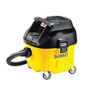 DeWalt Industrie Nass- und Trockensauger/ Bausauger (1,400 Watt, Klasse L, 32 mm Saugschlauch (4 m Länge…