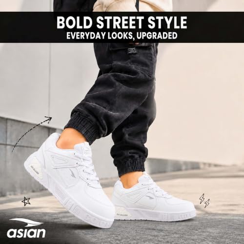 Image of ASIAN Sonic-01 Kids Sneakers | Casual Sneakers with Cushioned Sole, Durable Synthetic Upper & Comfort for Boys & Girls