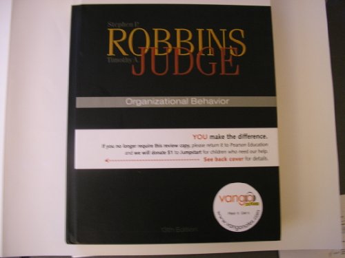 Organizational Behavior; Instructor's Review Copy 0136026842 Book Cover