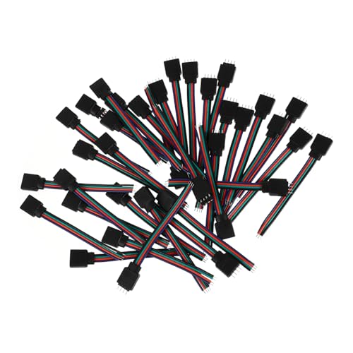 Conector de tira LED RGB para decorar salones y dormitorios sin esfuerzo