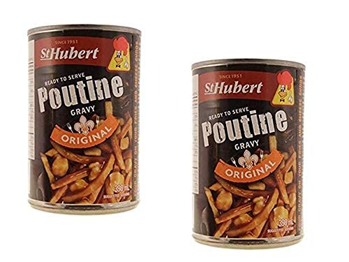 St Hubert Poutine Gravy Ready to Serve Cans from Canada - (2 Cans)