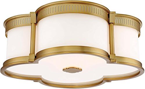 Minka Lavery Flush Mount 16 1/4" Wide Liberty Gold LED Ceiling Light