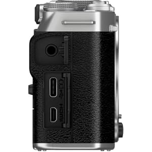 FUJIFILM X-M5 Mirrorless Camera with XC 15-45mm f/3.5-5.6 Lens | Silver Bundle with 64GB Memory Card + Battery & Charger + Grip Tripod + Filter Set + Deluxe Starter Kit + Cleaning Cloth (8 Items) — photo 4 of 6