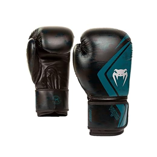 Venum Sporting Goods-Boxing Gloves Defender Contender 2.7 Boxhandschuhe, Schwarze/Grün, 8 oz