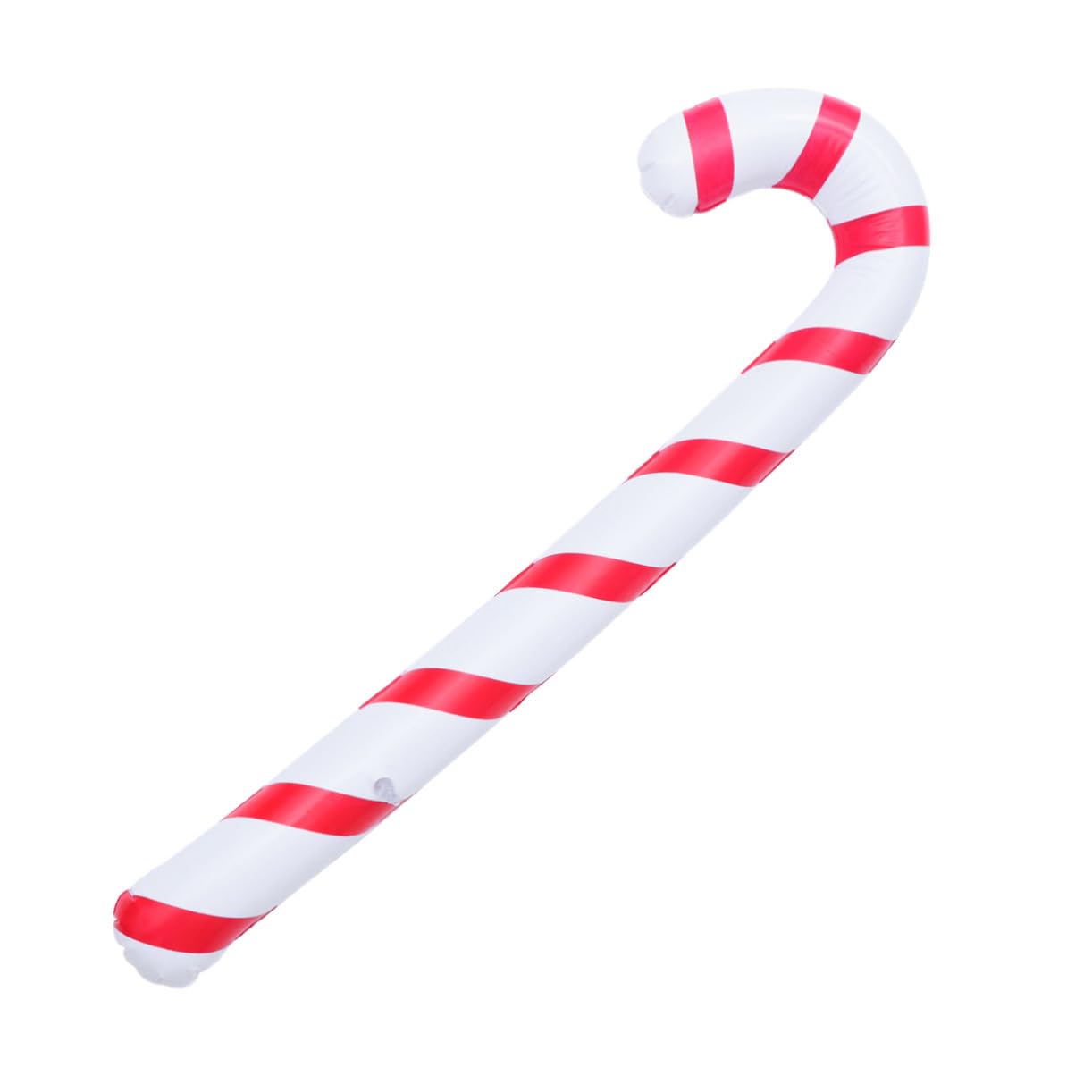 6 Pièces Ballons Canne de Bonbon Gonflables Rouge et Blanc Décoration de Noël pour Fête Anniversaire et Célébrations Extérieures