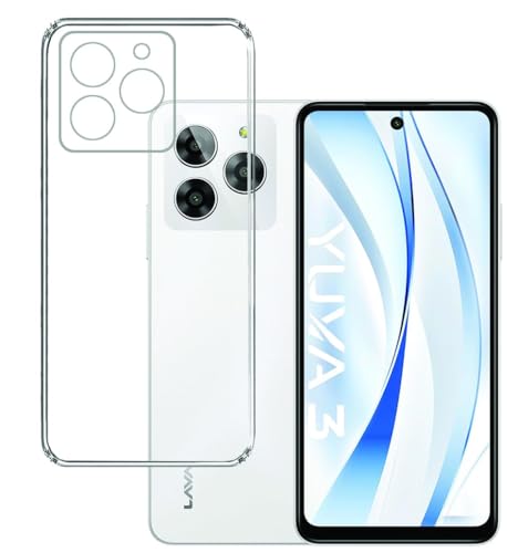 Amazon Brand Solimo Lava Yuva 3 Back Cover | Slim Soft Back Case for Lava Yuva 3 (Transparent) (B0CXYXZTC3) Amazon Price History, Amazon Price Tracker