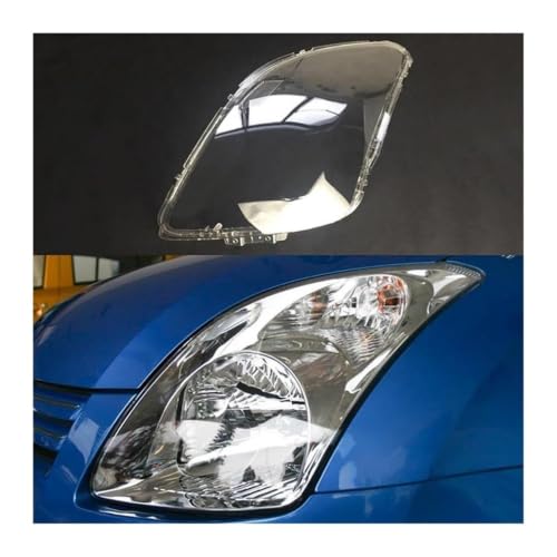 Abat-jour et coque de phare Suzuki Swift 2005-2016 pour réparer une lentille cassée