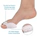 Corrector de Juanetes Separador de Dedos de Gel Corregir Hallux Valgus Alivio...