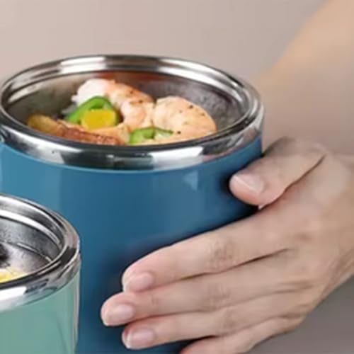 Recipiente térmico para comida de acero inoxidable: aislamiento total de 1000 ml 7