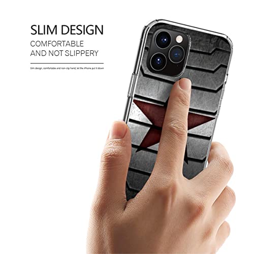 Phone Case Winter Shockproof Soldier Tpu Star Accessories Cover Protect Compatible With Iphone 14 Pro Max 13 12 11 X Xs Xr 8 7 6 6S Mini Plus Galaxy Note S9 S10 S20 S21 Ultra Transparent #TOP1