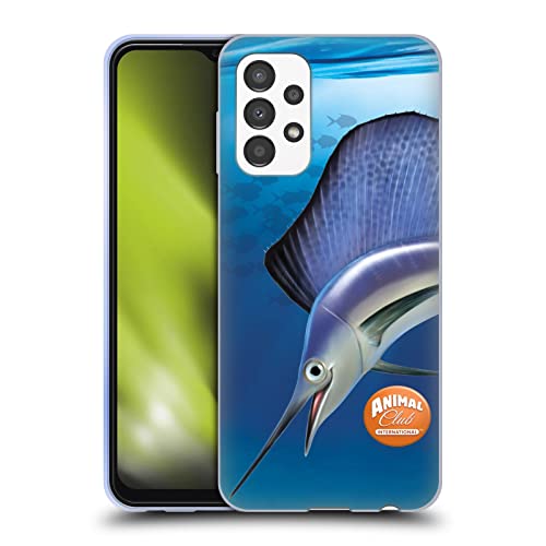 Funda de gel Samsung Galaxy A13 pez marlín carcasa protectora silicona flexible 2022