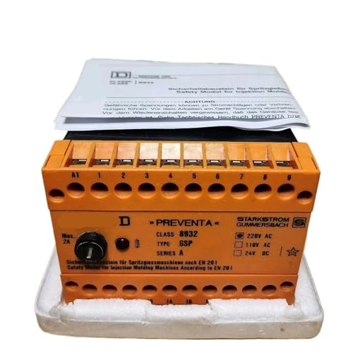 Relais de sécurité 8932 GSP 220 VCA pour éliminer les pannes de courant sur vos machines