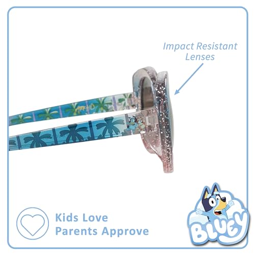 ARKAID Bluey Sunglasses for Kids | UV 400 Protection | One Size Fits Most Kids | Bluey or Bingo Style3