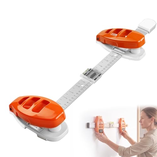 Level Hang Magnetic Ruler Precisely measure the frame dimensions for Wall Decor Alignment There is a level inside allowing you to easily install the picture frame and wall accessories.