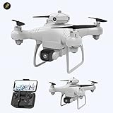 Mini Drone with Camera, Foldable Drone with 1080P HD Camera Smart Obstacle Avoidance, Optical Fl-ow