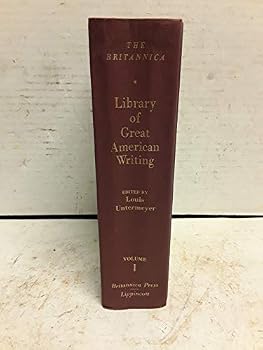 Hardcover Britannica. Library of Great American Writing. Vol. L Book