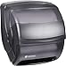 San Jamar T850TBK Black Pearl Integra Plastic Lever Roll Towel Dispenser