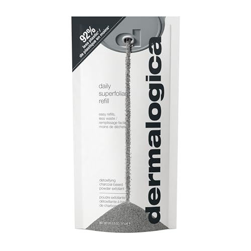 Dermalogica Daily Superfoliant Exfoliant - Age Smart Resurfacing and Anti-pollution Powder Exfoliant for Smooth and Healthy Skin, Combats Fine Lines, Wrinkles and Pores, for All Skin Types, 57g Refill
