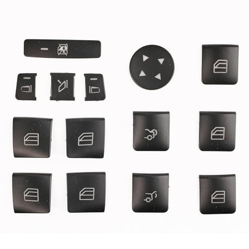 Autocollant pour bouton de voiture C180 2011-2014 masquer rayures interieur
