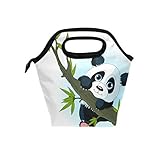 Die Mittagessen Taschen weiter geradeaus wenn ist es verpackt, sodass Sie sich keine Sorgen machen müssen, dass die Suppe oder Getränk Teile wird auslaufen.