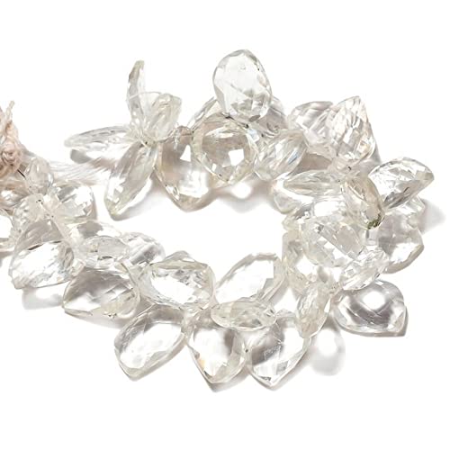 Quartz crystal de 10-13mm pour création de bijoux uniques fait main
