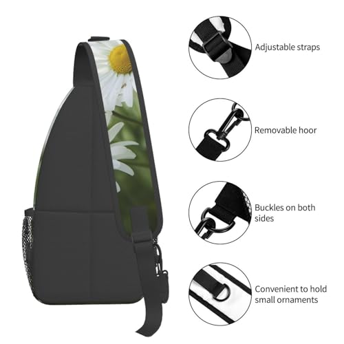 Morrales urbanos negros Cross Chest Bag para adultos miniatura 5