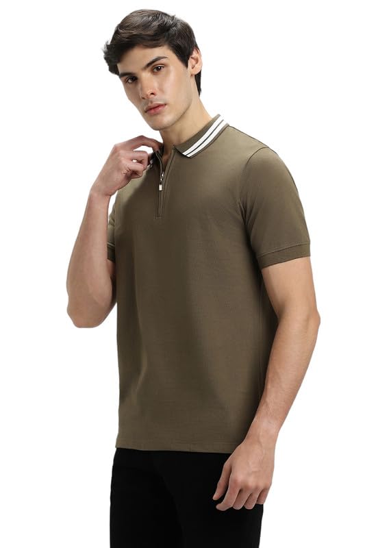 Image of Dennis Lingo Men's Cotton Slim Fit Polo T-Shirt
