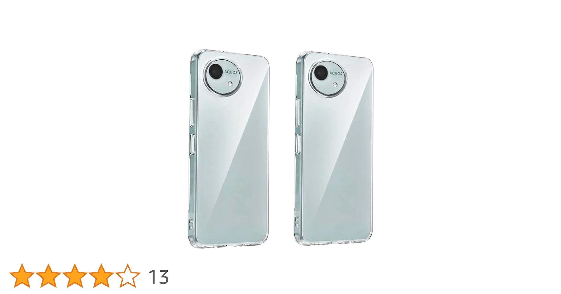 AQUOS wish4 箱付き クリアケース２個セット Amazon.co.jp: 【2枚セット】 AQUOS wish4 クリア ケース