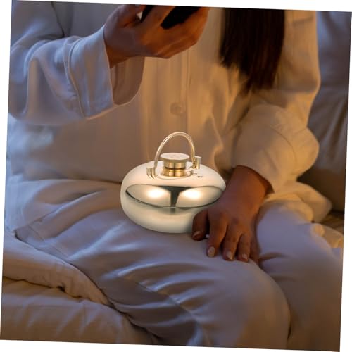 Bouillotte à eau chaude en laiton 13cm réutilisable pour l'hiver - 4