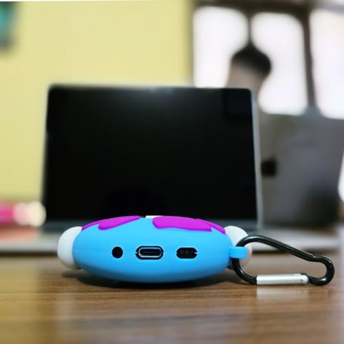 Image of YODI Case Cover for Airpods Pro|Pro 2|Airpods Pro 3|Airpods 4 Pouch, Silicone Cases with Cleaner Kit 360 Drop Protection,Shock-Resistant ([Headphone - Blue Finger Tool ], Airpods Pro /Pro 2)