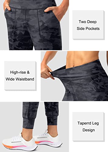 Image of Soothfeel Women's Joggers with Zipper Pockets High Waisted Athletic Workout Yoga Pants Joggers for Women