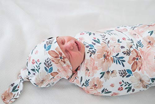 Copper Pearl Large Premium Knit Baby Swaddle Receiving Blanket | Copper Pearl Large Premium Knit Baby Swaddle Receiving Blanket - Image 8