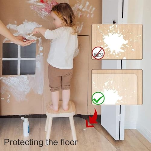 Tapis de chaise de bureau transparent pour espace de télétravail - 7