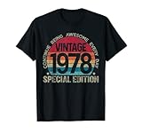 Photo Gallery 43° compleanno retro edizione speciale 1978 annata compleanno maglietta Photo Gallery 43° compleanno retro edizione speciale 1978 annata compleanno maglietta